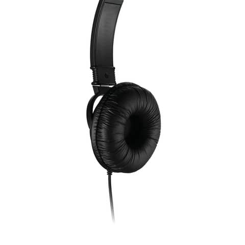 Cuffie Hi-Fi Kensington con microfono e controllo del volume nero K33597WW